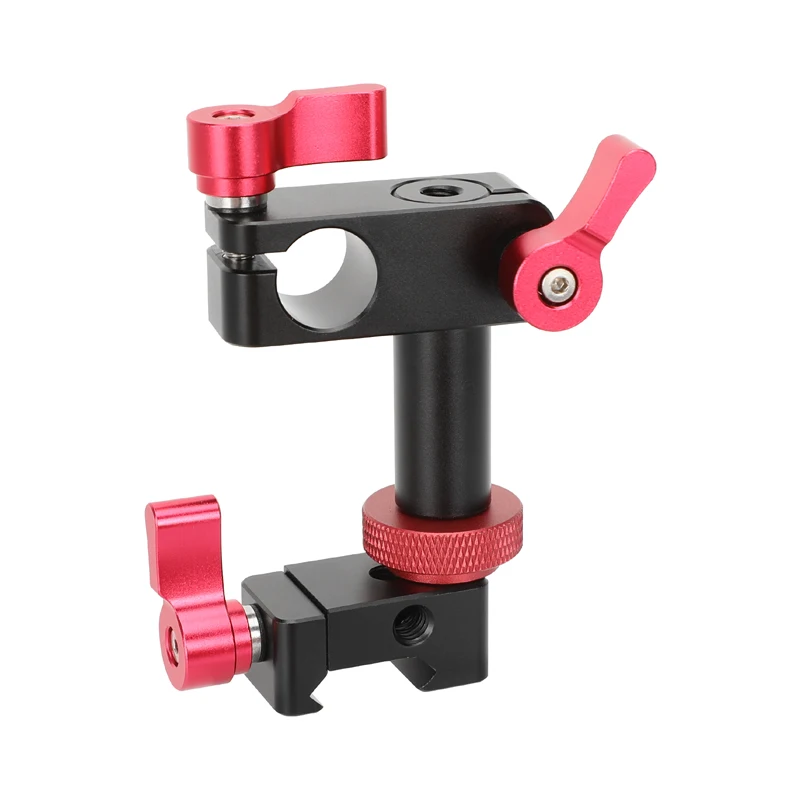 Camvate rotierender 15mm Stangen halter zur Nato Rail Clamp Magic Arm zur Montage von Nato-Zubehör auf Rig