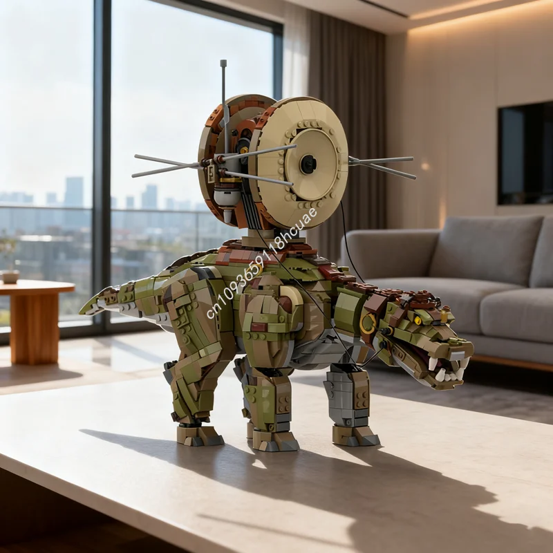 

2254 шт. MOC Gáb Grand Army Fambaa Shield Star Battle Model Строительные блоки DIY Рождественские подарки креативная идея кирпичная игрушка для детей