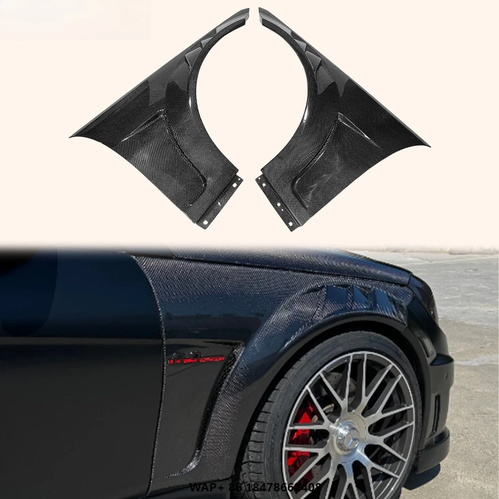 

For Benz C Class Normal Only W204 08-14 Carbon AD Style Front Vented Fender
