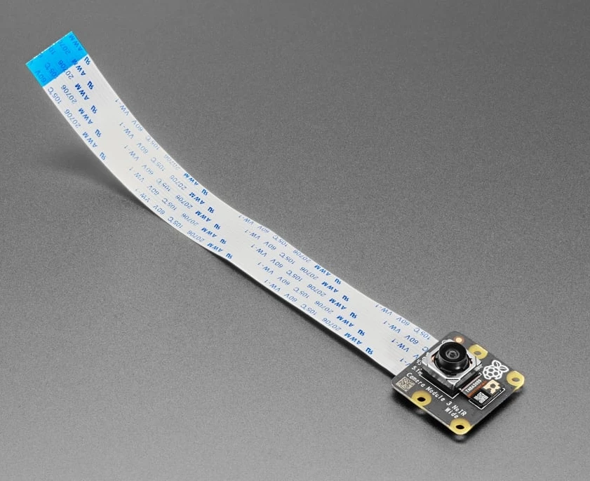 5660 Raspberry Pi Camera Module 3 Wide NoIR - 12MP 120 Degree Camera Modules