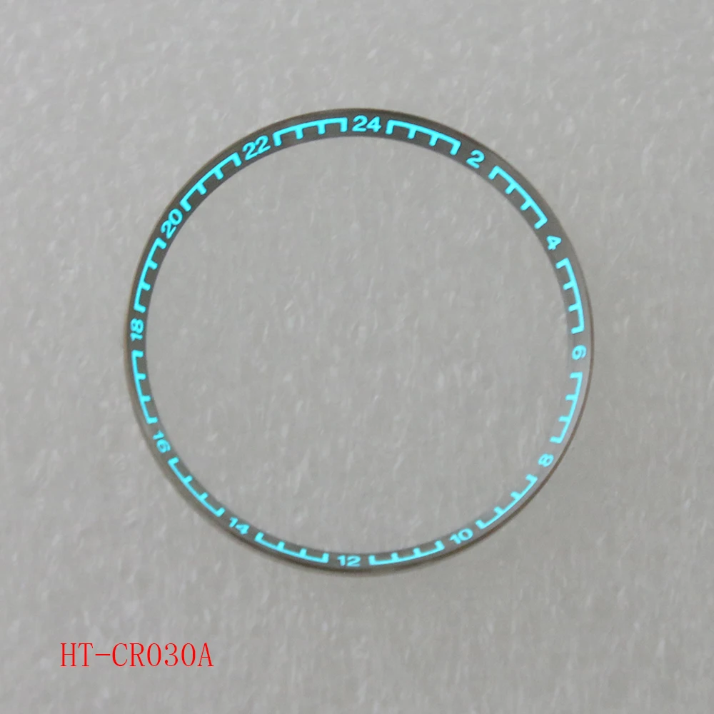 24 ساعة GMT 316L الفولاذ المقاوم للصدأ سوبر BGW9 الأزرق مضيئة SKX007 ساعة الفصل الدائري