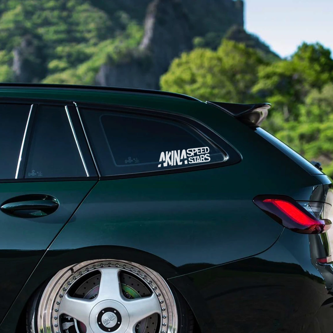 Akina Speed Stars Initial D Racing Team Replica Vinyl Sticker Decal JDM Drifting Car Accessories view 5