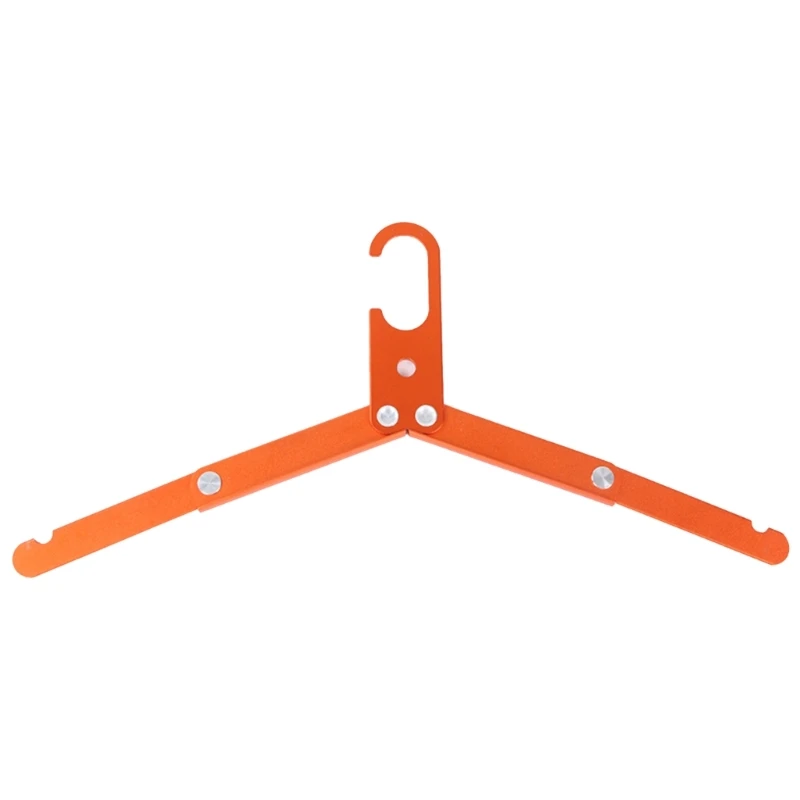 Lightweight Aluminum-Alloy Multifunction Portable Folding Clothes Hanger Outdoor Drop shipping