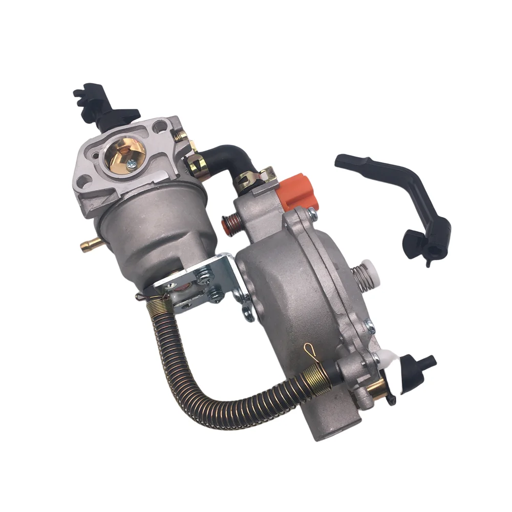 Generator Dual Fuel Carburetor LPG NG Conversion Kit For 2.8KW GX200 170F Manual Choking Coil Power Tool GX160 2KW 168F