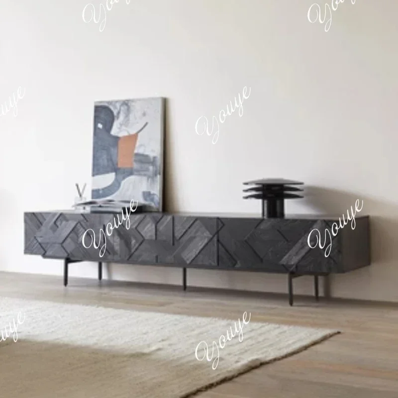 FD MX 240Cm Living Room TV Stands Simple Storage Modern Wood Universal Tv Cabinet Black Designer Minimalist Fernsehtisch Furnitu