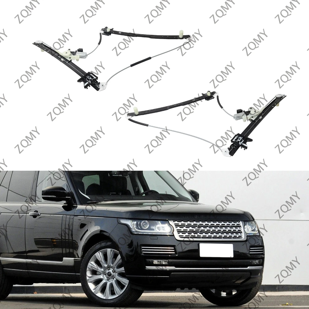 2PCS Car Rear Power Window Regulator Assembly For Land Rover Range Rover/Vogue 2012 2013 2014 2015 2016 2017 2018 2019-2022