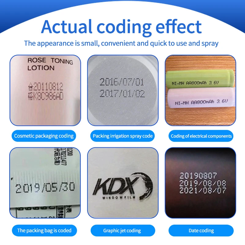 Factory Direct Sale, Handheld Inkjet Printer, Date,Label,Code, Number, Picture,Price Printing Assembly Line Automatic Printer