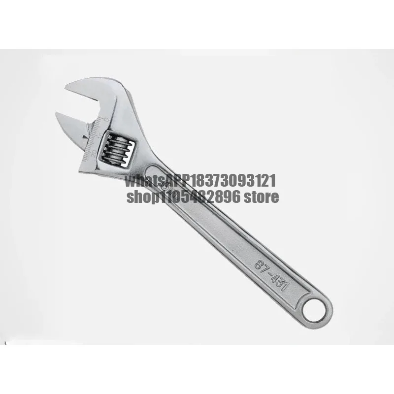 Genuine movable wrench large opening multi-function small movable ring movable mouth wrench special tool for plumber