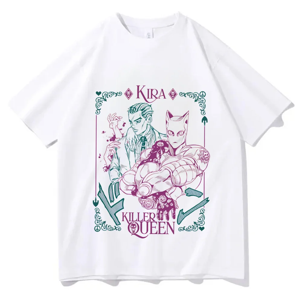 Jojo Bizarre Adventure top tees teen vintage meme harajuku aesthetic emo t-shirt dollette gothic summer
