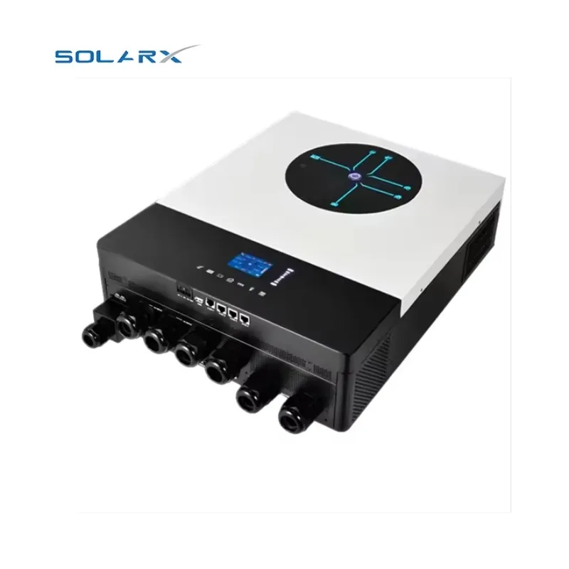 Voltronic MAX II ultra 8KW 11KW 8000W 11000W Uscita 150A MPPT Doppio MPPT On/Off Grid 48VAC 11KW 8KW Inverter solare Doppia uscita