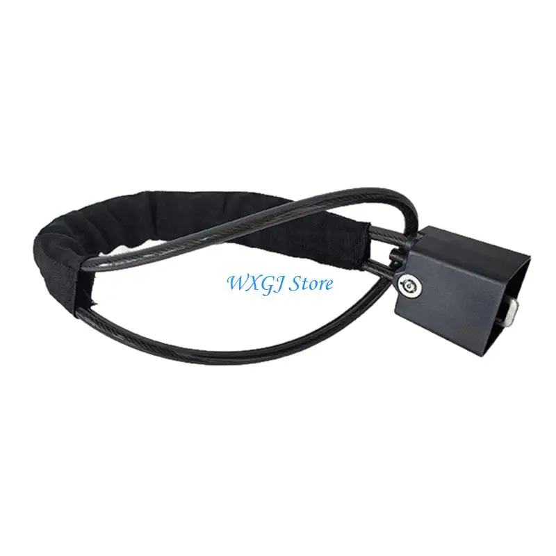 37JE Pemasangan & Pelepasan Cepat Kunci Roda Kemudi Otomotif Perangkat Keamanan Kunci Konstruksi Logam untuk Berbagai Model