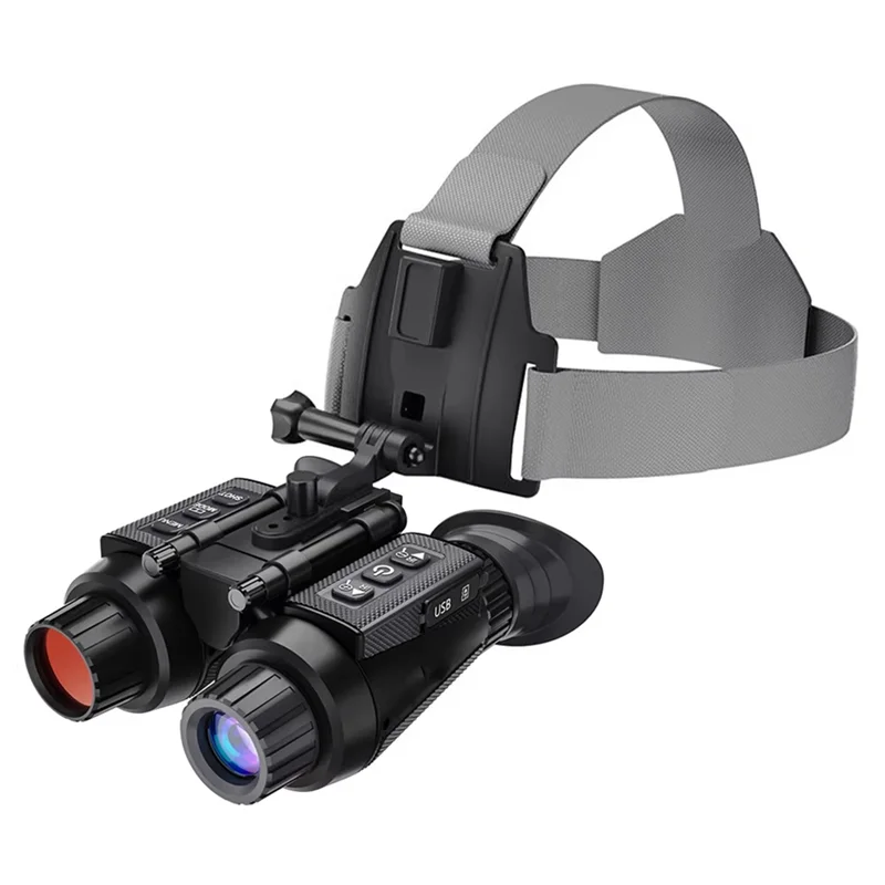 

ABKN-NV8300 Head Mounted Night Vision Binoculars For Hunters Range Tool Exploration Camera