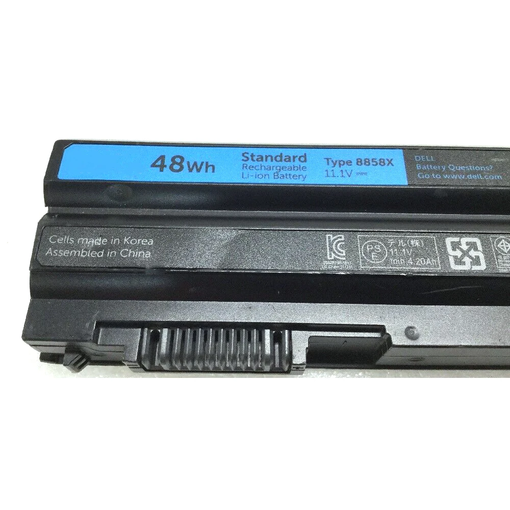 Brand New Genuine Original 8858X 11.1V 48Wh Laptop Battery for Dell Latitude E6420 E6430 E6440 E6540 E5420 E5430