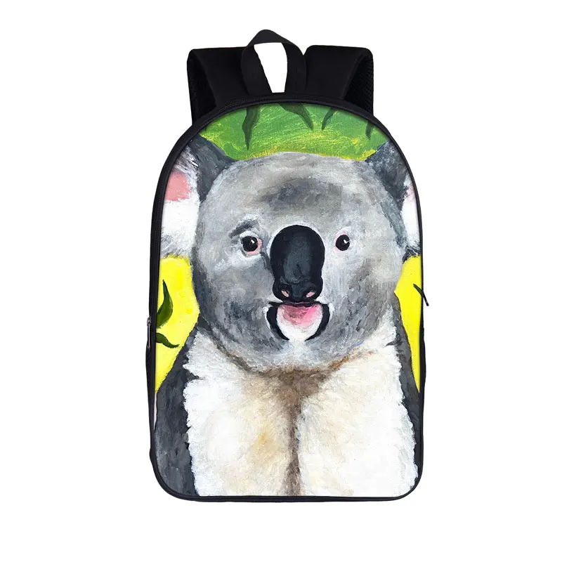 Cute Animal Koala Backpack Children School Bags for Teenager Boys Girls School Backpacks Women Rucksack Kids Book Beautiful Bag