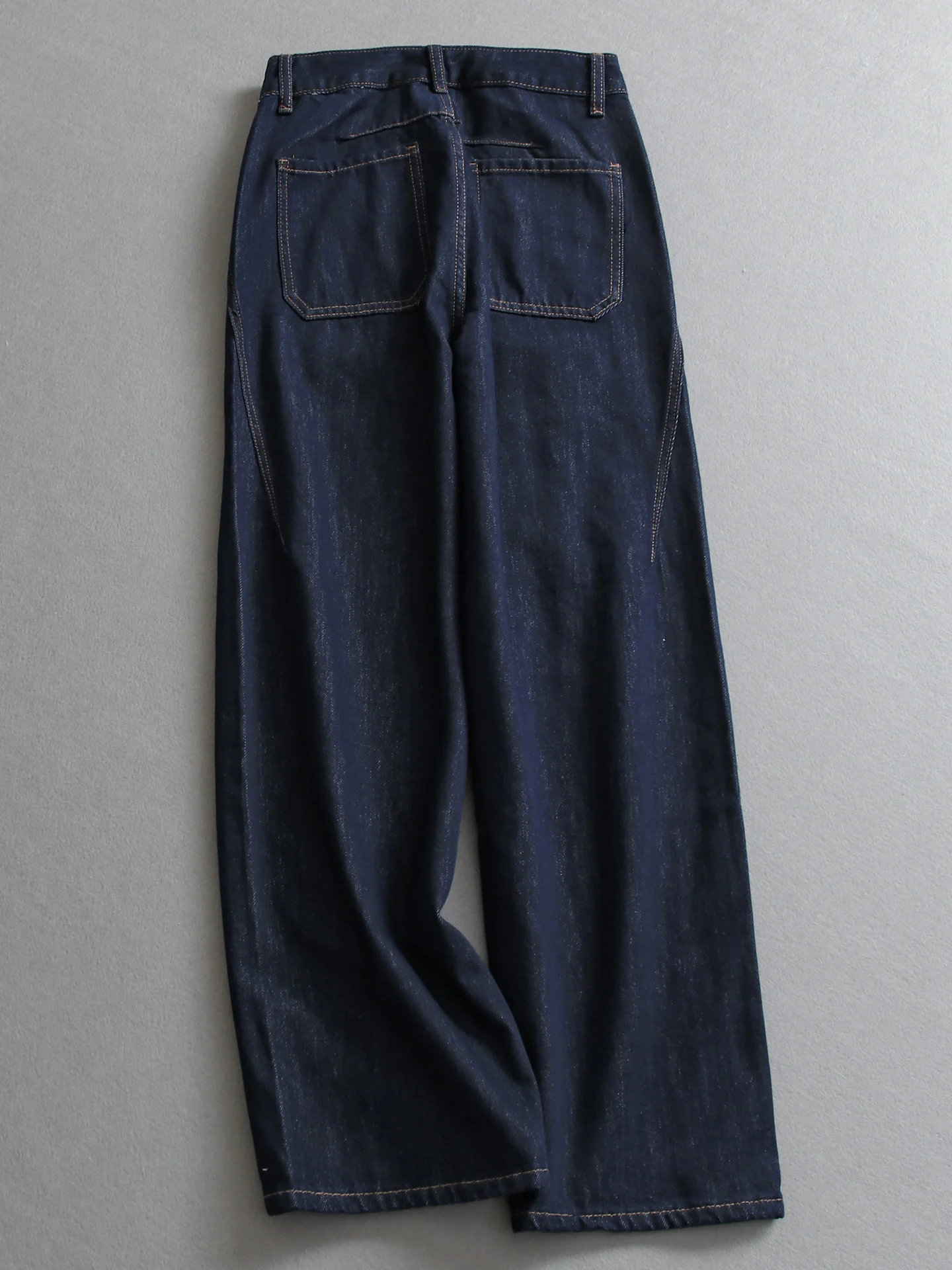 High Waist Loose Straight Leg Jeans Denim Blue Women's Comfortable Skin-Friendly Casual Summer Long Pants Trousers