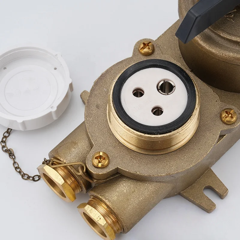 Haixing Brand CZKLS Series  Quality Marine Brass Socket with Chain Switch Lighting Accessories
