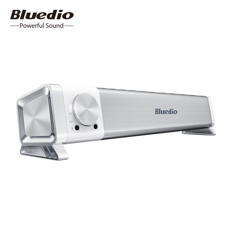  Bluedio LS Computer Speaker PC Soundbar Stereo Dual Mode Wired Speaker USB Power Column Bluetooth Speaker Support Microphone 