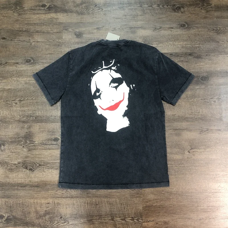 SAINT Of MICHAEL 1:1 Fashion Quality Butterfly Printed Tee 100%Cotton Tops Loose Vintage T Shirt