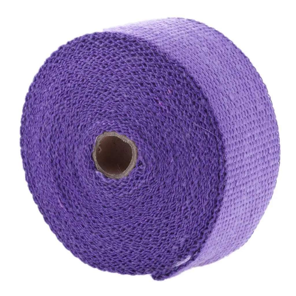 Calor del colector del tubo de escape de 5 cm x 10 m / 2\\\\\\\\\\\\\\\\\" x 32,8 pies