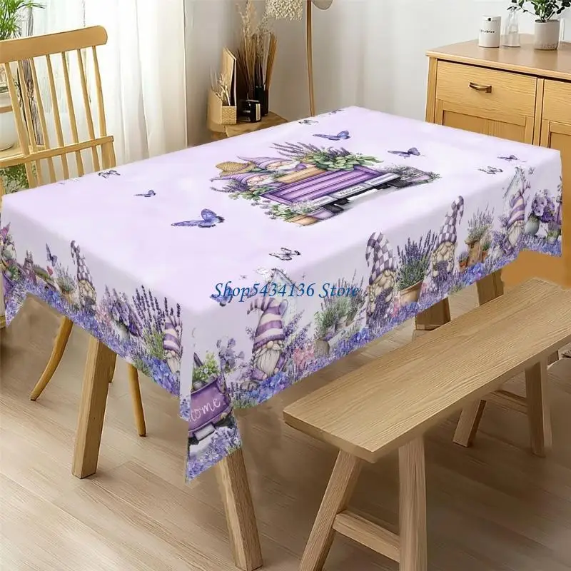 

H7ED Бархатная скатерть, легко чистящаяся для украшения праздника, фестиваля