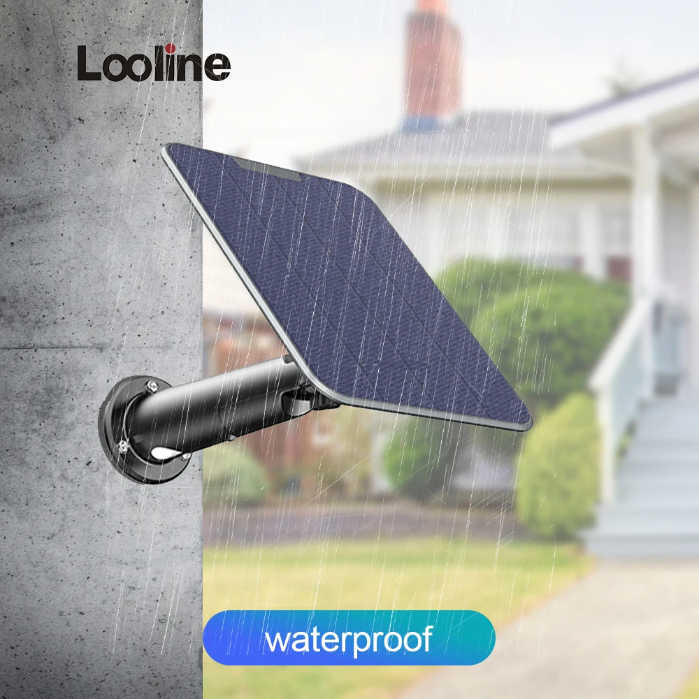 Looline MS1 4K 8MP Solar Camera Outdoor 4G/Wifi Camera exclusive solar panel