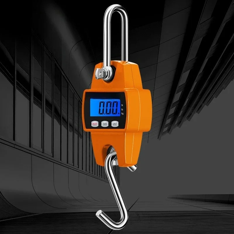 

Portable electronic hanging scale Small hook scale Driving scale 300KG hanging scale Portable hook scale