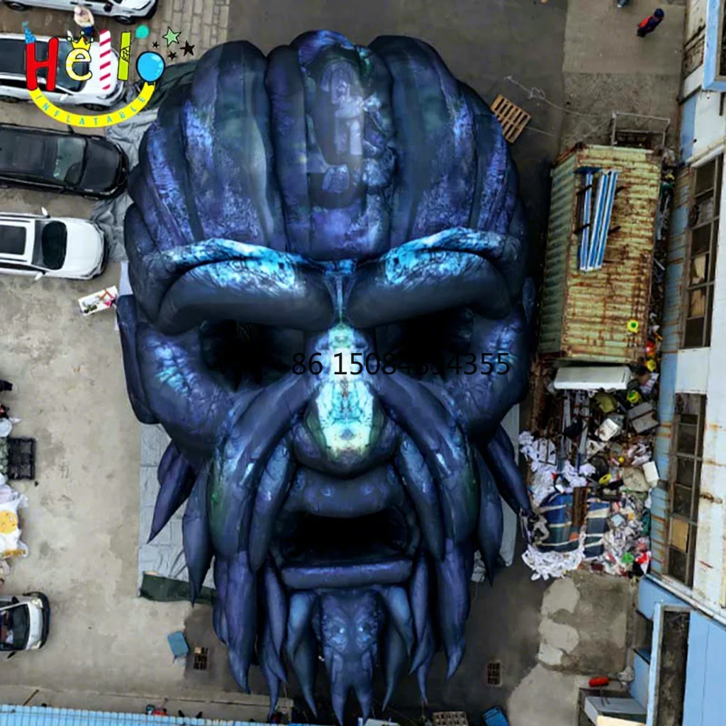 Inflatable Mask Specially Designed for Large-scale Stage Performances