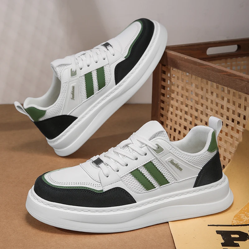 

2025 New Men's Board Shoes,sneakers,skate shoes,Casual Shoes Minimalist Lightweight Non-Slip Elegant Street-Style Cushioned