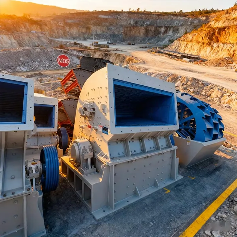 High Output Heavy Hammer Impact Crusher Stone Crusher Machine For Limestone Rock Mining Quarry Construction Waste Recycling