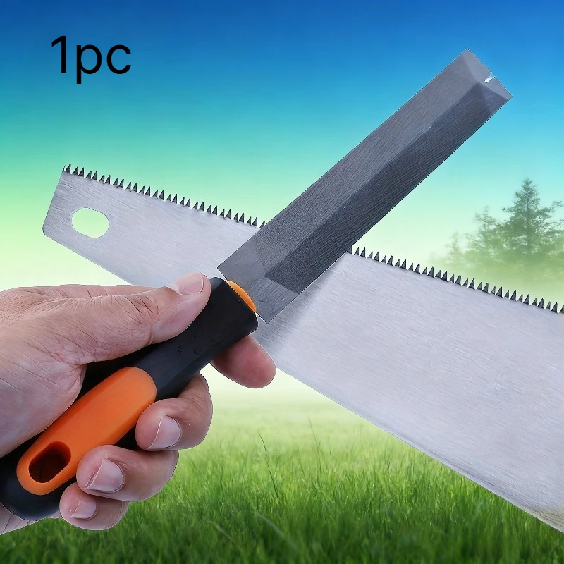 1 6-inch diamond file, diamond shaped file, dual grit sharp and wear-resistant professional saw, quick sharpening tool
