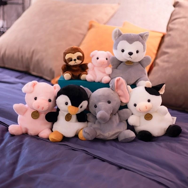 

Lovely Cartoon Luck Animals Doll New Year Presents for Couple Girlfriend 15UB