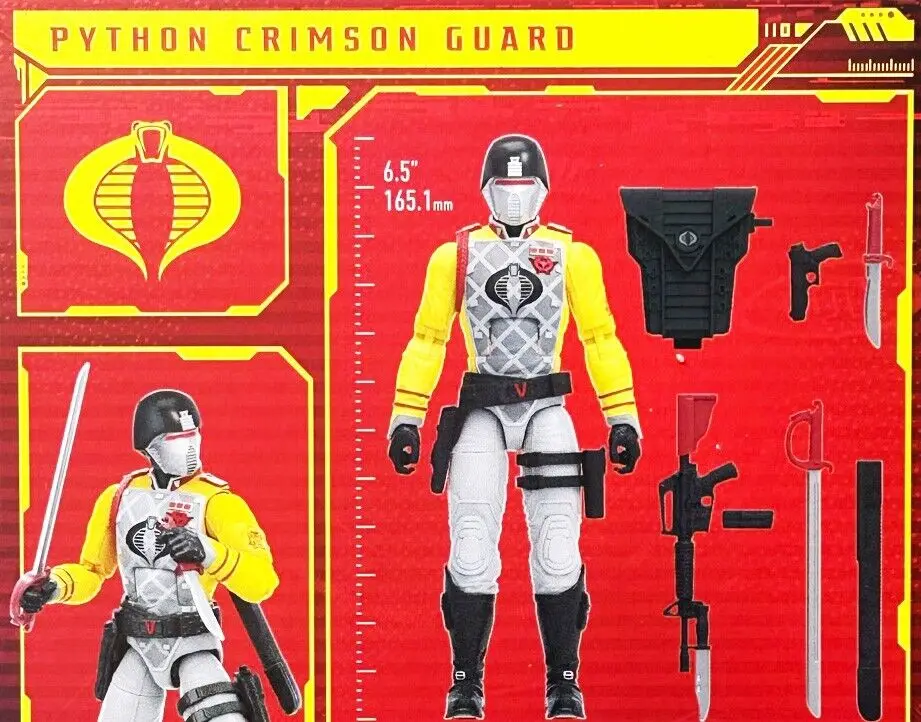 In Stock G.I. Joe GI JOE Classified Series 066 Python Crimson Guard Target Exclusive Action Figure Model Toy Hobby Gift