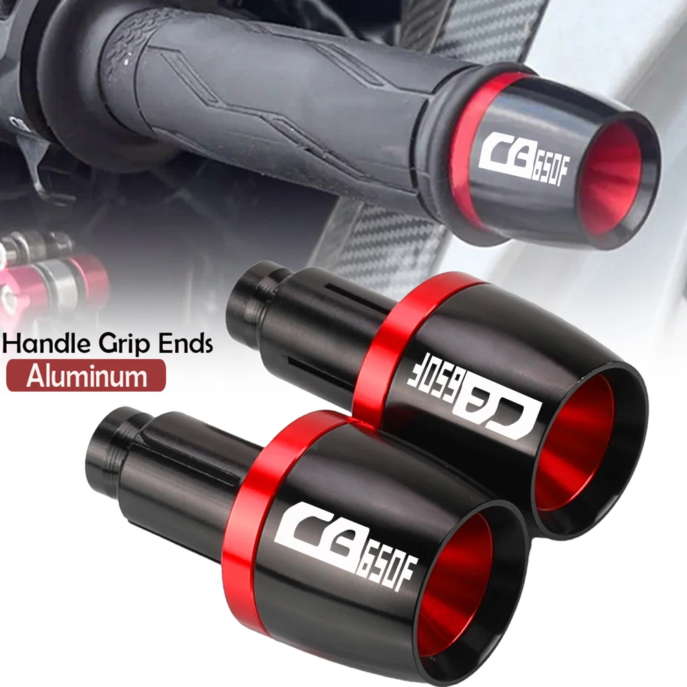 

For honda CB650F CB 650F CB 650 F 2014-2024 2023 2022 2021 2020 Motorcycle Handlebar Grips Bar Ends Cap Counterweight Plug Slide