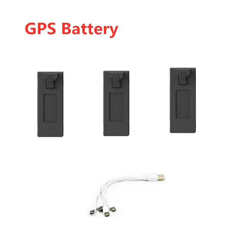 P25 GPS RC Drone Battery P25 PRO RC Quadcopter Spare Parts 3.7V 1800mAh&3600Mah Battery/Propeller/USB P25 Drone Battery P25 Toys