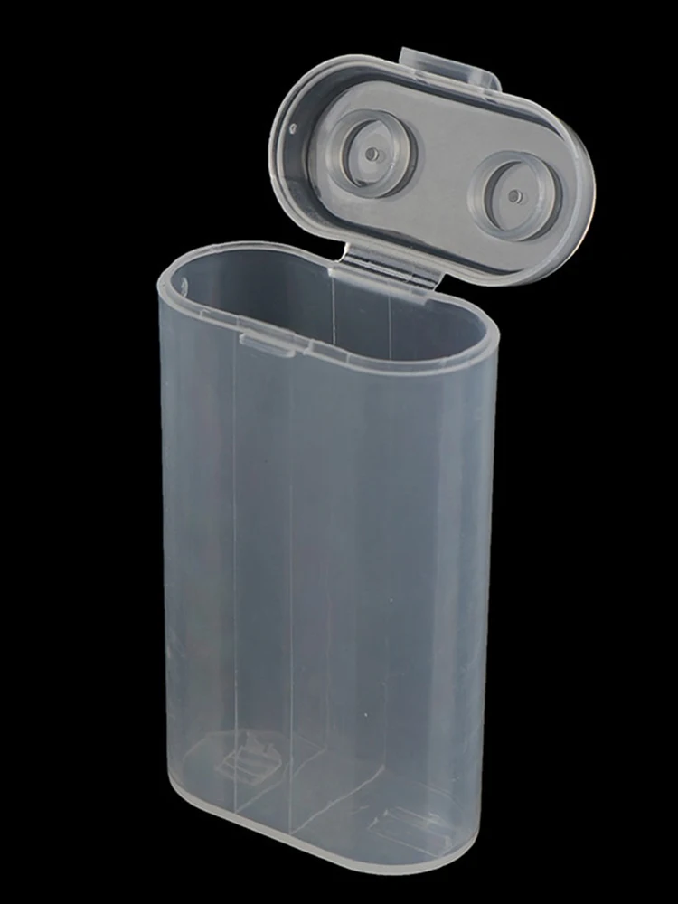 1Pc 18650 pojemnik na baterie powerbank na akumulator plastikowe etui wytrzymała bateria 2x18650 etui na uchwyt — zdjęcie 2