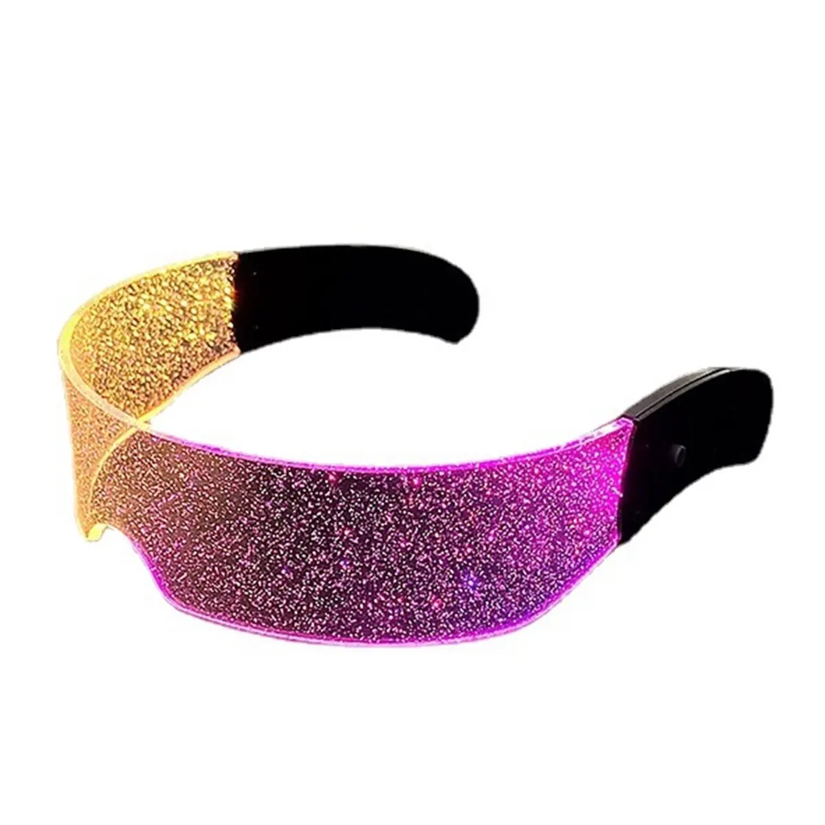 ABGN Cool Colorful LED Light Glasses Glowing Neon Light Flashing Party Glasses for Nightclub DJ Dance Party Decor