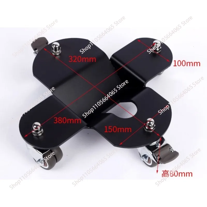 Large Piano   Dolly - Auxiliary Caster Wheels for Piano & Grand Piano Mobility