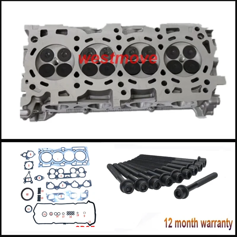 QR25-DE QR25DE Engine complete Cylinder Head bolt full gasket For Nissan X-Trail Altima Primera Bluebird 16V 2.5L 2.5 L 2001-