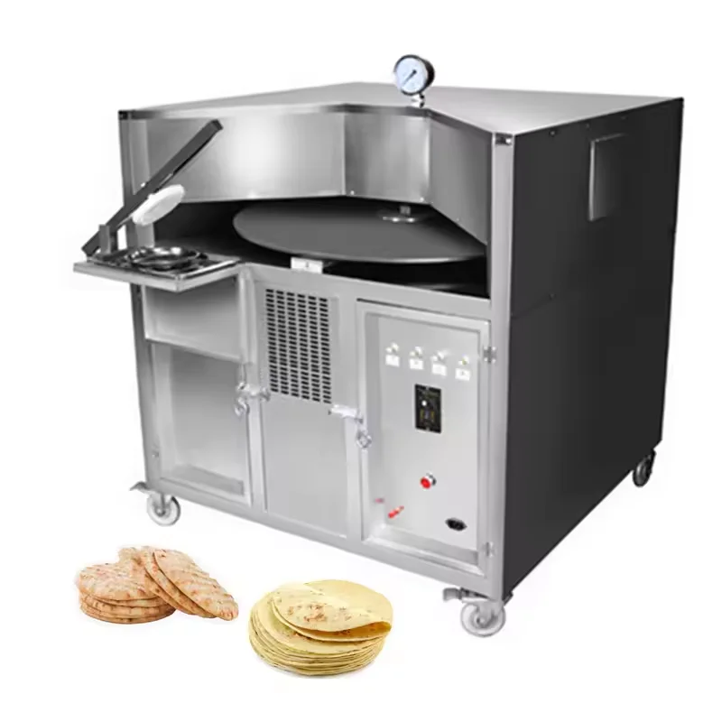 Commercial Arabic Pita Bread Making Machine Automatic Pita Tortilla Oven