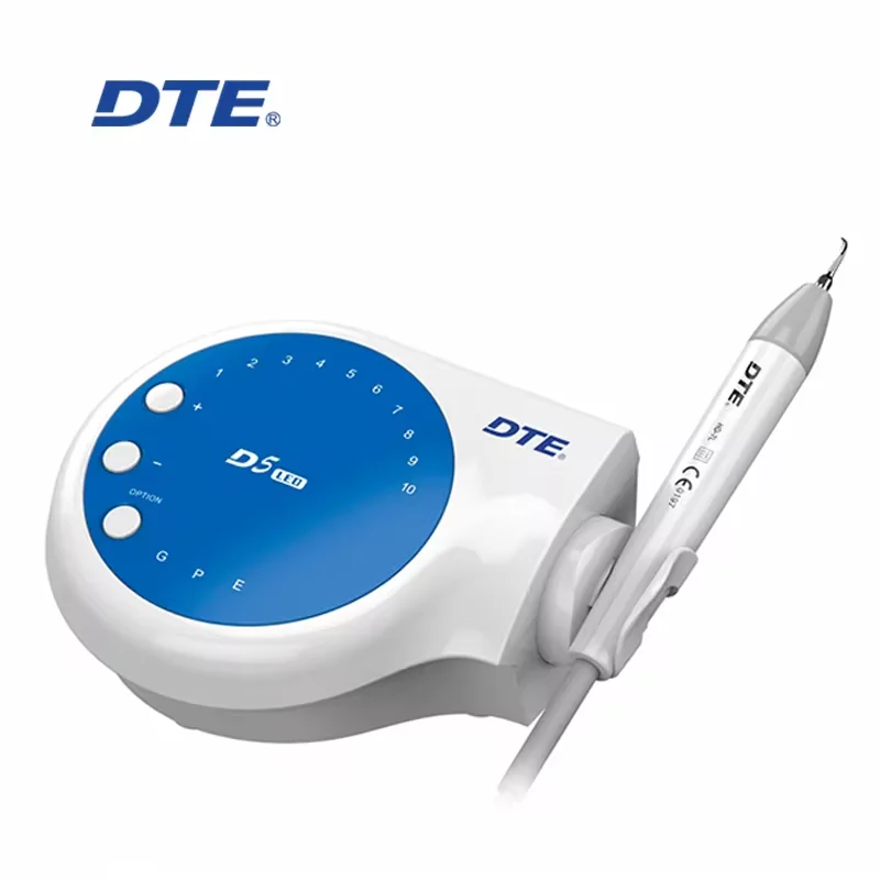 Dte-dental ultra-sônico scaler d5, equipamentos odontológicos, com rastreamento automático de freqüência, alta eficiência, ferramentas dentistas