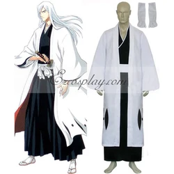 Bleach 13th Division Captain Ukitake Jyushirou Cosplay Costume E001
