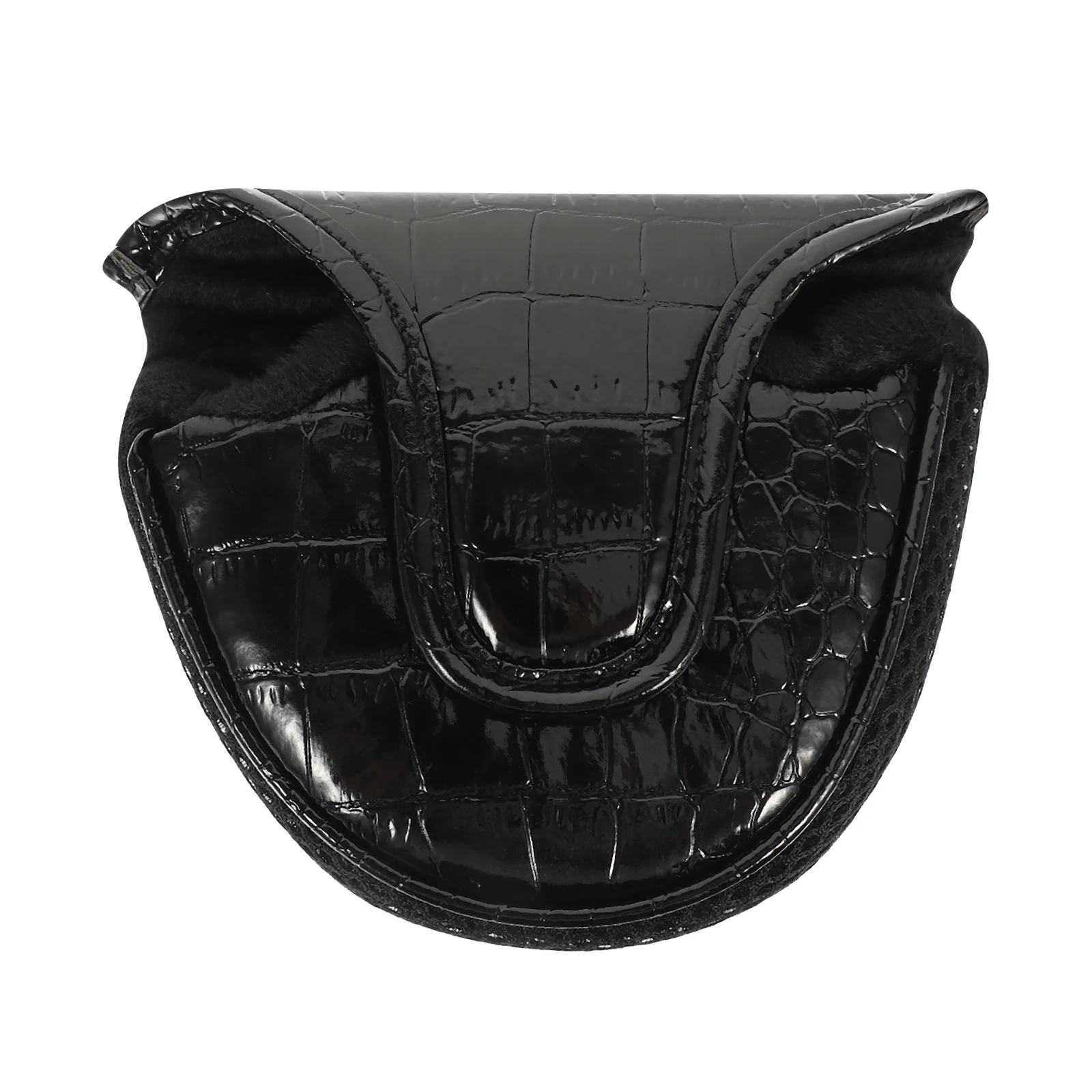 

1pc Golf Club Head Cover For Center Shaft Mallet Putter Durable Pu Protection Smooth Design Fit 3 Wood Headcover Golf