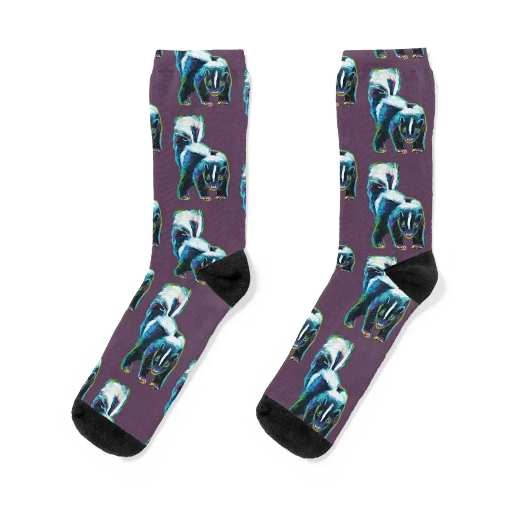 Skunk by Robert Phelps Socks anti slip football Toe sports Mens Socks Women's