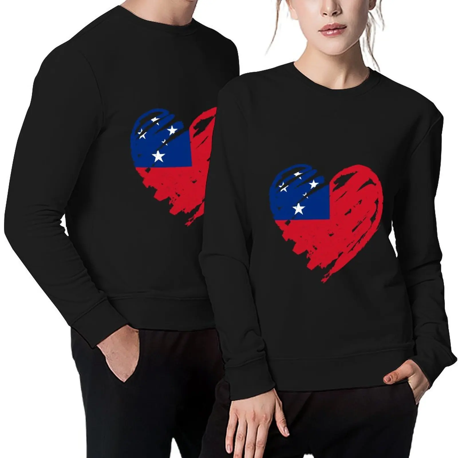 

I Love Samoa - Ou te alofa ia Samoa Pullover tracksuit men tracksuits autumn clothes oversize sweatshirt