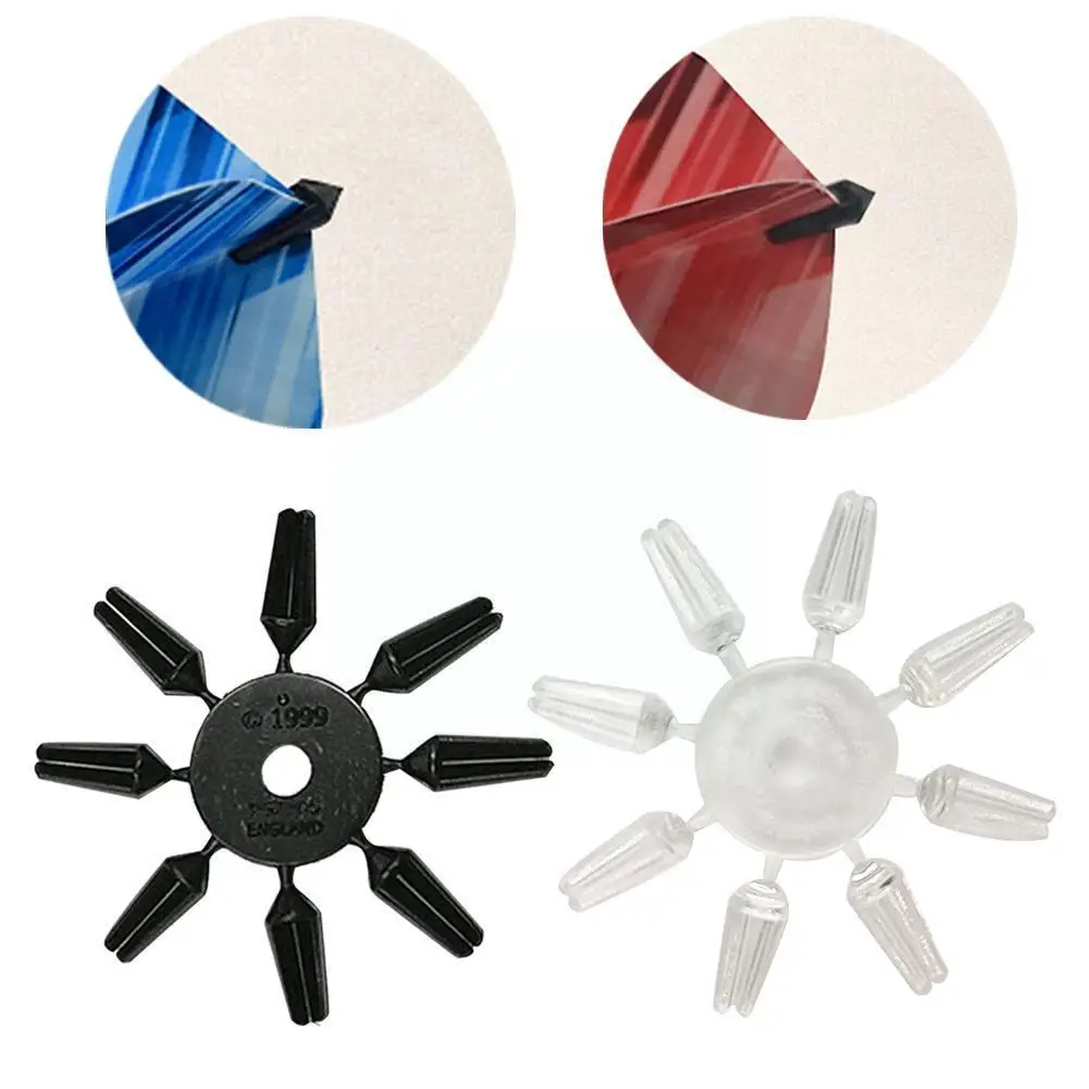 8pcs/Set wing protector Alloy Darts Flight Savers Black Tail Tip Darts White Accessories A1T0