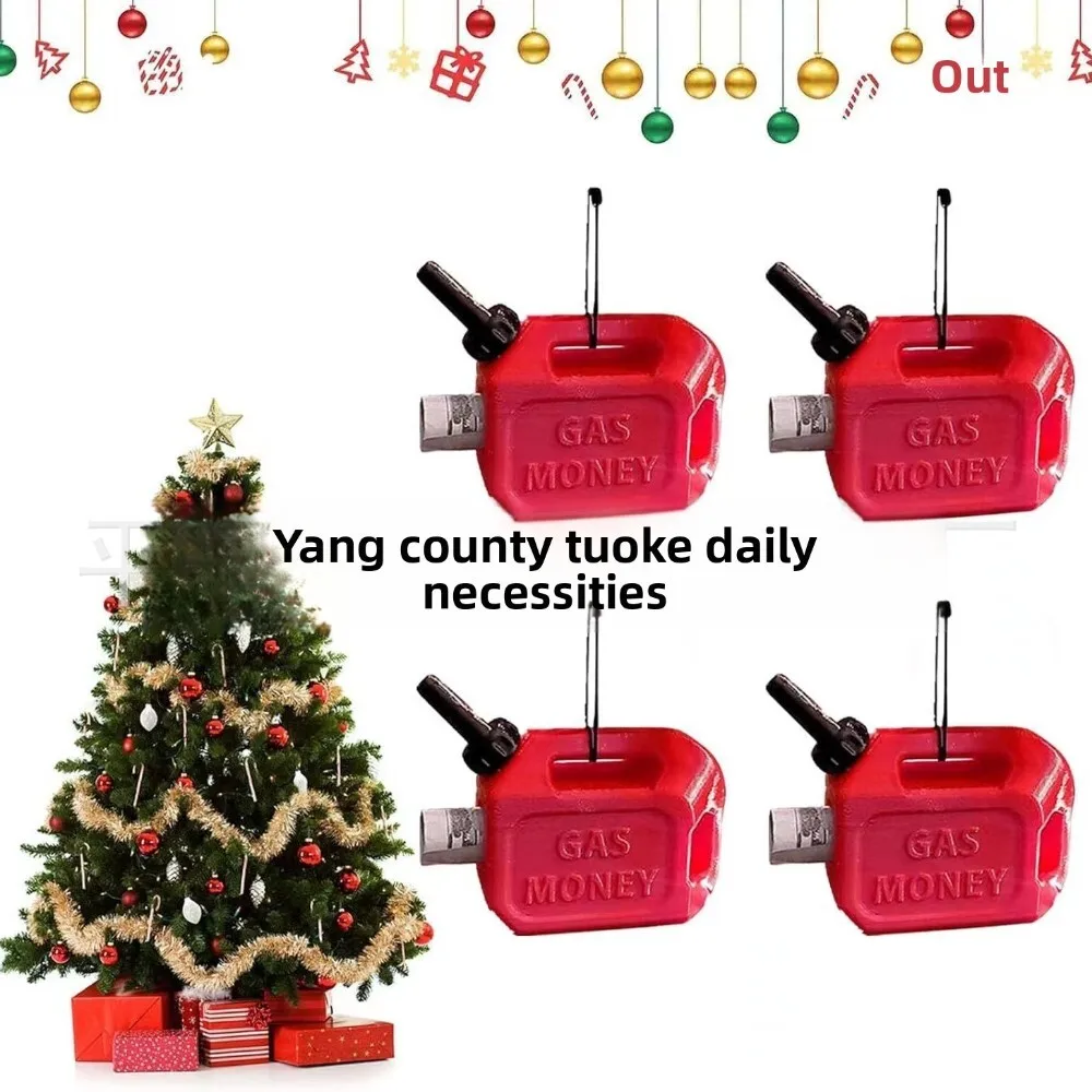 

Christmas Tree Hanging Ornament Decorative Can Shaped Metal Home Holiday Decoration for Indoor Outdoor Festival Use