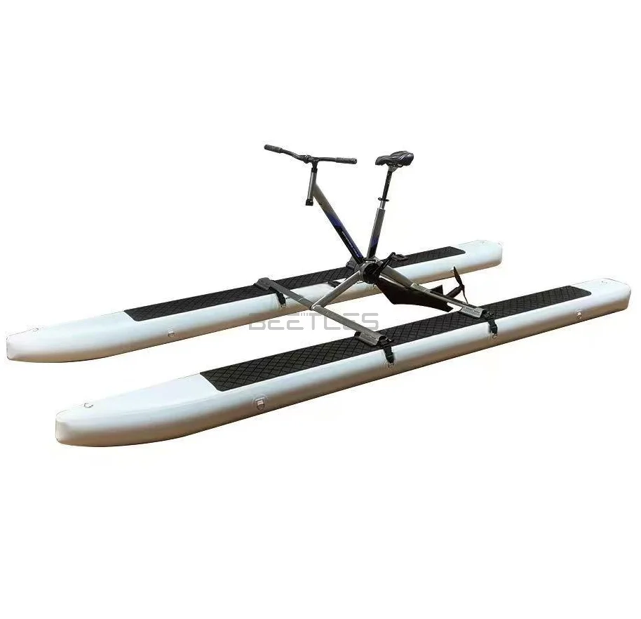 

Инновационный продукт 2025 года, надувной водный фитнес-велосипед, гидроцикл с питанием от педалей