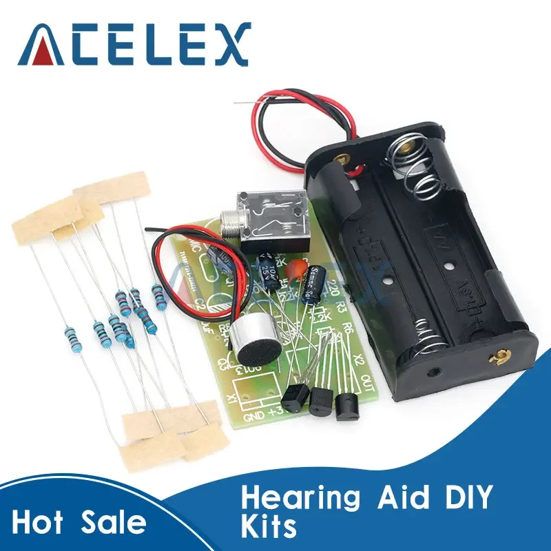 Hearing Aid DIY Kits Electronic Production Suite Training Teaching Parts Electronic Training Parts of DIY Teaching