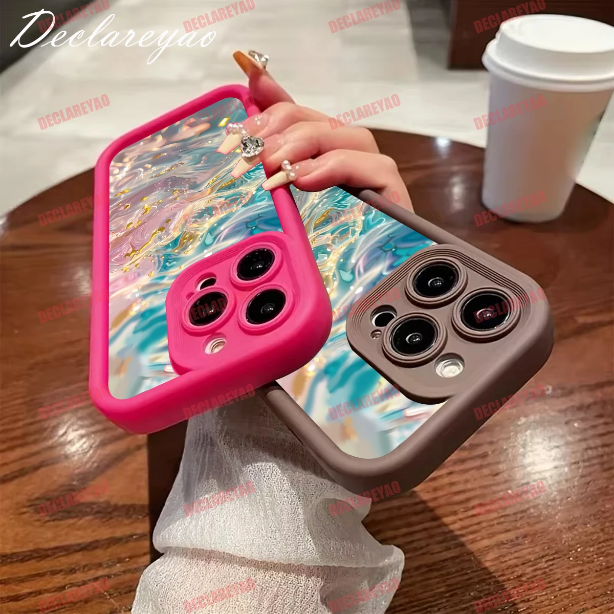 DECLAREYAO ماتي بولي يوريثان لينة خفيفة سليم حالات لسامسونج غالاكسي J8 M30S M51 Prime 20 M02 A06 2021 A01 M23 A يغطي حافظة للصدمات #3