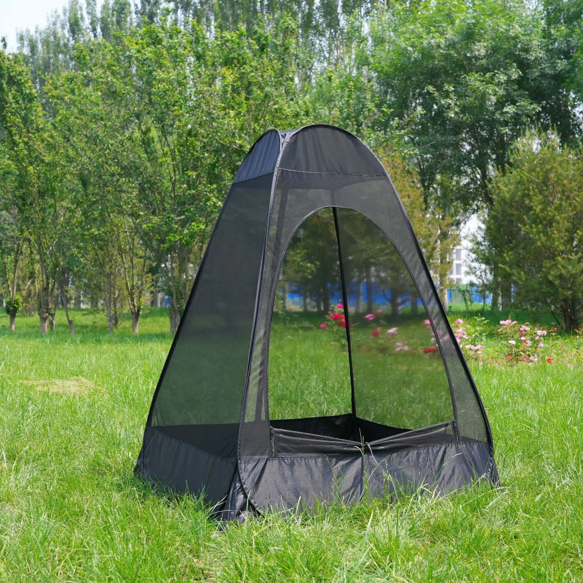 خيمة صيد شبكية مضادة للبعوض، س - مراجعة Outdoor Camping Bug Zapper وسعره
